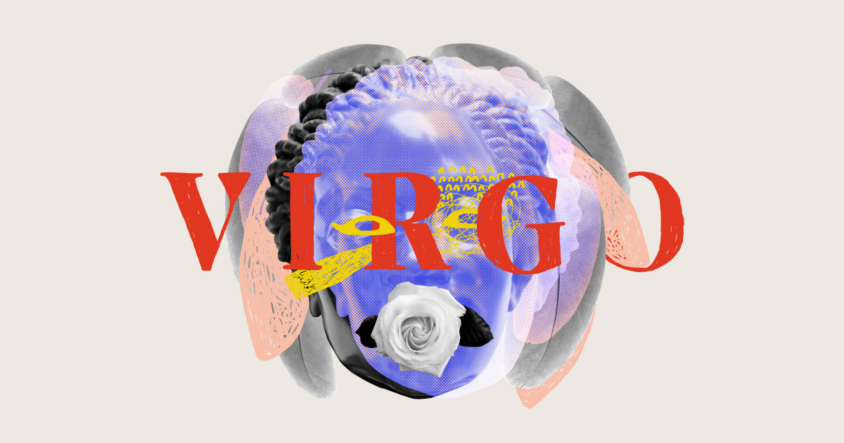 virgo zodiac illustration