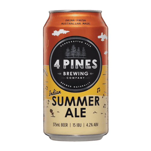 4 Pines Indian Summer Ale 375ml Can