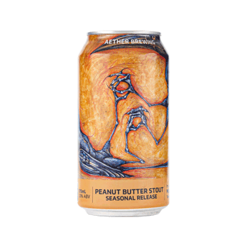 Aether Peanut Butter Stout 375ml Can