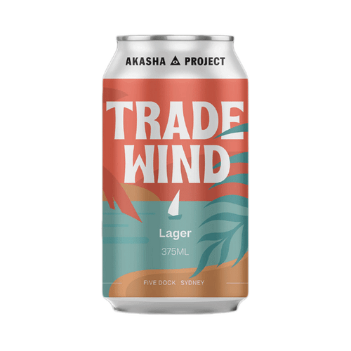 Akasha Tradewind Lager 375ml Can