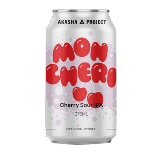Akasha Mon Cheri Cherry Sour IPA 375ml Can