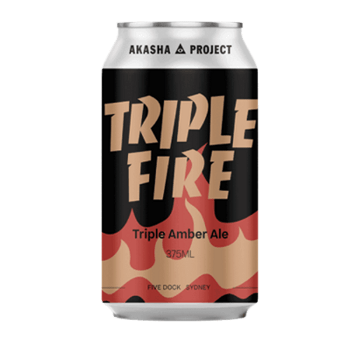 Akasha Triple Fire Amber Ale 375ml Can