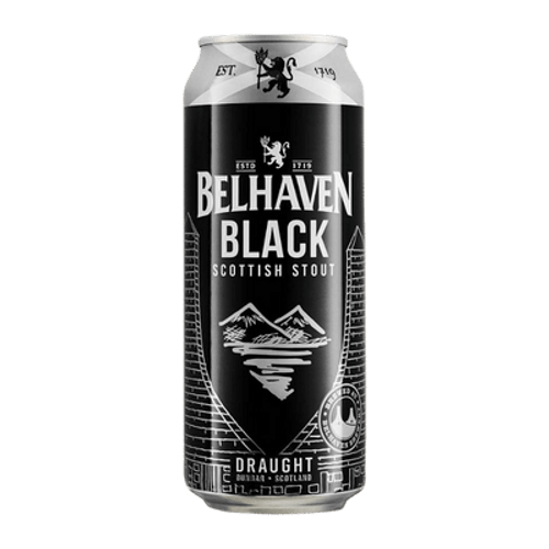 Belhaven Black Scottish Stout 440ml Can