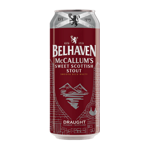 Belhaven McCallum's Sweet Scottish Stout 440ml Can