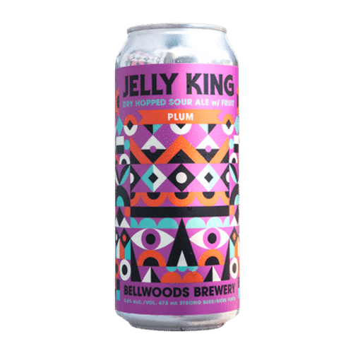 Bellwoods Jelly King Dry Hopped Sour with Plum 473ml Can