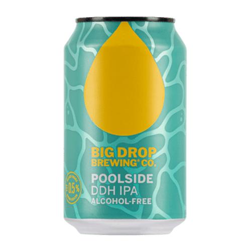 Big Drop Poolside Alcohol Free DDH IPA 375ml Can