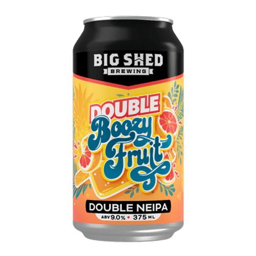 Big Shed Double Boozy Fruit Double NEIPA 375ml Can