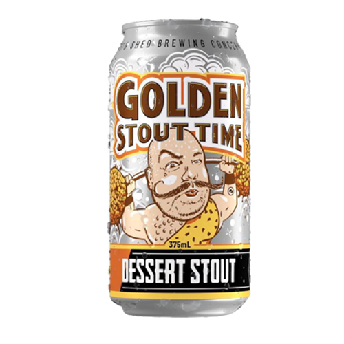 Big Shed Golden Stout Time 375ml Can