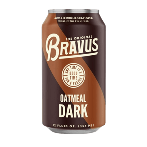 Bravus Non-Alcoholic Oatmeal Dark 355ml Can