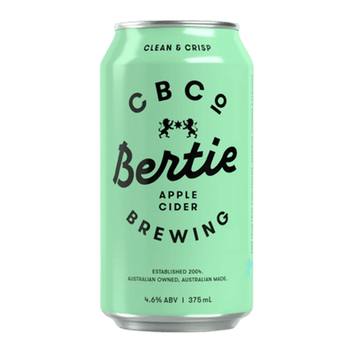 CBCo Bertie Apple Cider 375ml Can