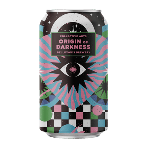 Collective Arts/Bellwoods Origin of Darkness Wheated BBA Imperial Stout with Dulce de Leche 355ml Can