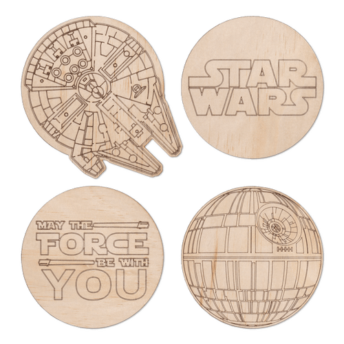 Star Wars Coasters Set of 4