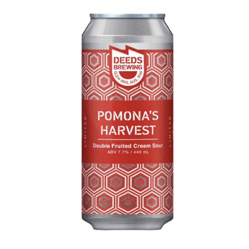 Deeds Pomona's Harvest Double Fruited Cream Sour Ale 400ml Can
