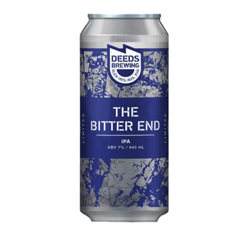 Deeds The Bitter End West Coast IPA 440ml Can