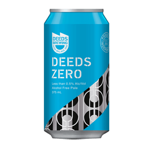 Deeds Zero Alcohol Free Pale Ale 375ml Can