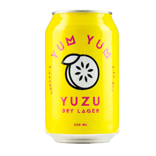 Duncan's Yum Yum Yuzu Dry Lager