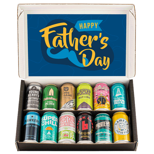 Fathers Day Craft Beer Box Mens Gift