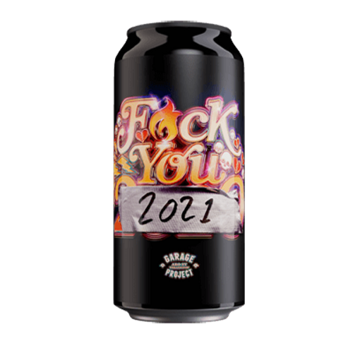 Garage Project F*ck You 2021 Hopped Up Lockdown Hazy IPA 440ml Can