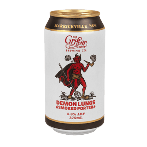 Grifter Demon Lungs Smoked Porter 375ml Can