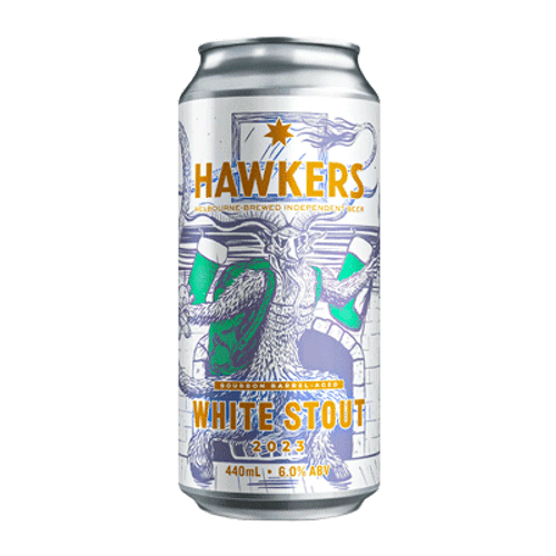 Hawkers Bourbon Barrel Aged White Stout 2023