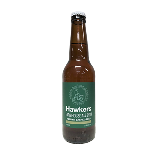 Hawkers Aquavit Barrel-Aged Farmhouse Ale 2018
