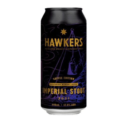 Hawkers Bourbon Barrel Aged Coffee Imperial Stout 2021