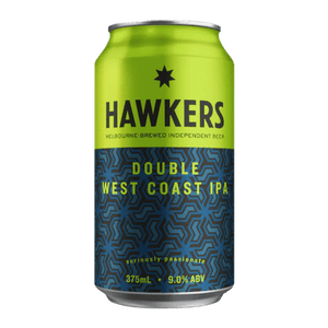 Hawkers Double West Coast IPA 375ml Can