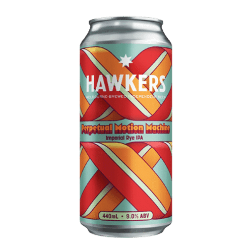 Hawkers Perpetual Motion Machine Imperial Rye IPA 440ml Can