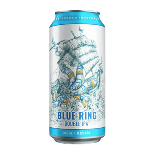 Hawkers x The Brewing Project Blue Ring IIPA