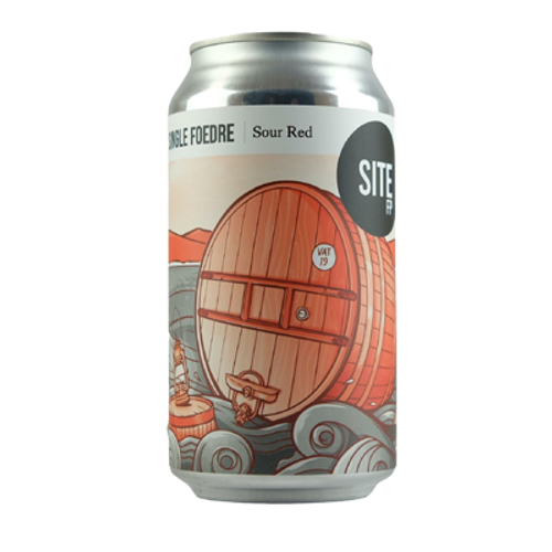 Hop Nation Site Single Foudre Sour Red Ale 375ml Can