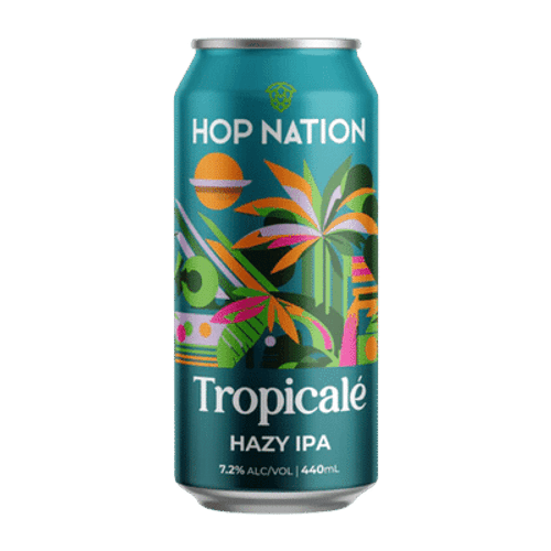 Hop Nation Tropicale Hazy IPA 440ml Can