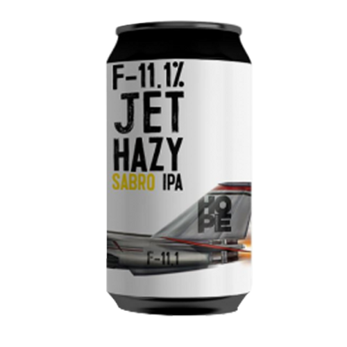 Hope F-11.1% Jet Sabro Hazy IPA 375ml Can