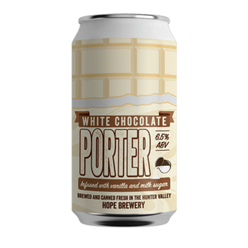 Hope White Chocolate Porter 375ml Can