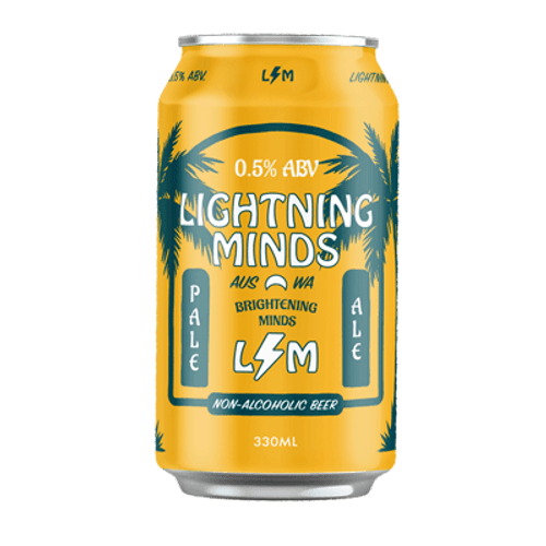Lightning Minds Alcohol Free American Pale Ale 330ml Can