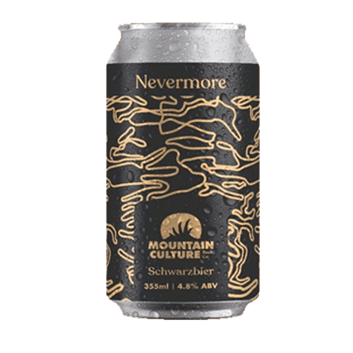 Mountain Culture Nevermore Schwarzbier 355ml Can
