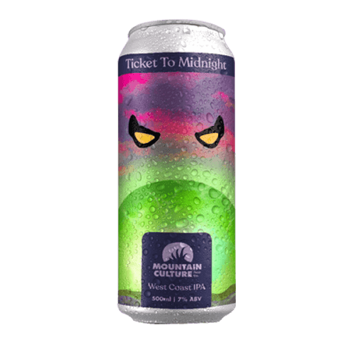 Mountain Culture Ticket to Midnight West Coast IPA 500ml Can