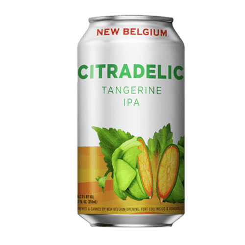 New Belgium Citradelic Tangerine IPA 355ml Can