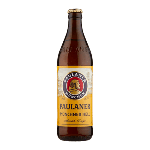 Paulaner Munchner Hell Munich Lager 500ml Bottle