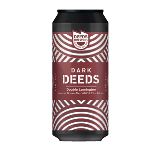 Deeds Dark Deeds Double Lamington Imperial Brown Ale