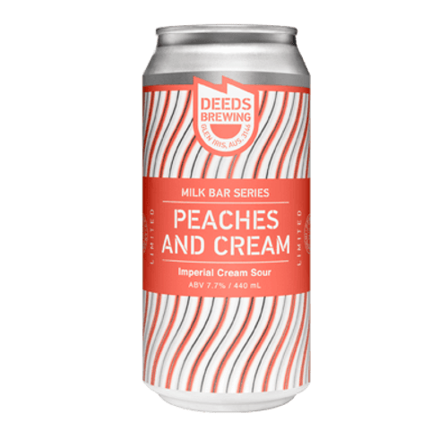 Deeds Milk Bar Series Peaches And Cream Sour Ale