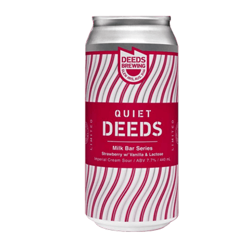 Deeds Milk Bar Series Strawberry, Lactose & Vanilla Sour Ale