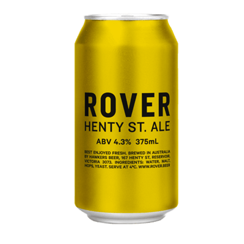 Hawkers Rover Henty Street Ale