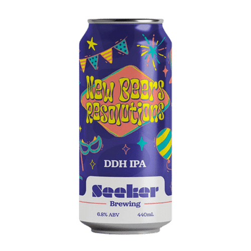 Seeker New Beers Resolutions DDH IPA 440ml Can