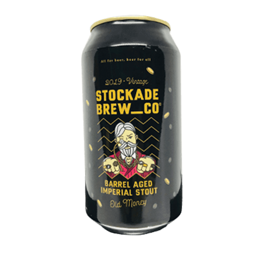 Stockade Old Money BA Imperial Stout 375ml Can