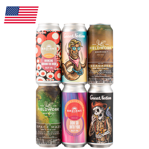 USA American Craft Beers Hazy IPA Mixed Pack