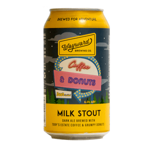 Wayward Coffee and Donuts Stout (1 Can Limit)