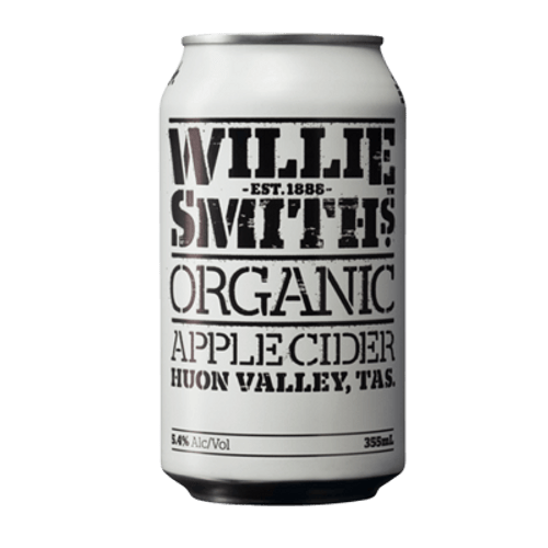 Willie Smiths Organic Apple Cider 355ml Can