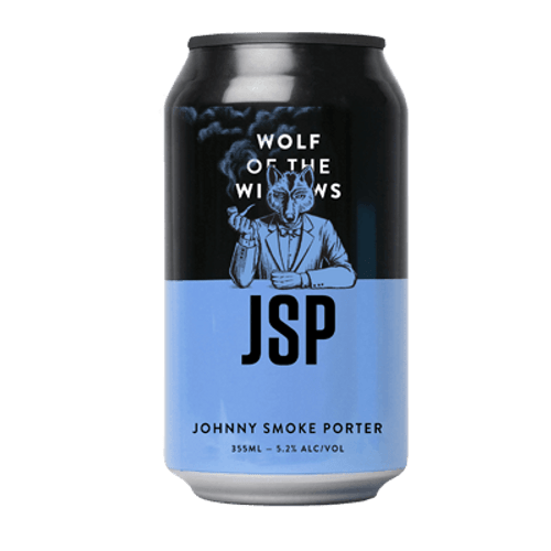 Wolf of the Willows JSP Johnny Smoke Porter 355ml Can