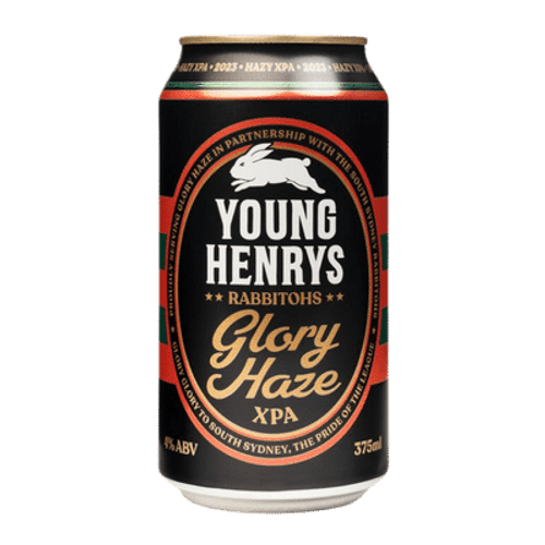 Young Henrys Rabbitohs Glory Haze XPA 375ml Can