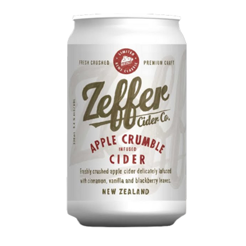 Zeffer Apple Crumble Cider 330ml Can
